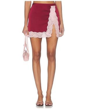 Lovers + Friends Nash Mini Skirt - Red