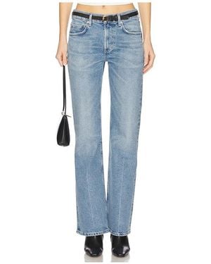 Citizens of Humanity Genova Low Slung Boot Jeans - Blue