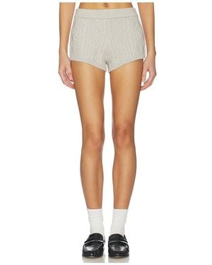 Lioness Housewife Knit Short - White