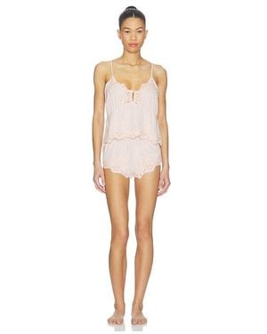 Homebodii Valentina Cami Set - White