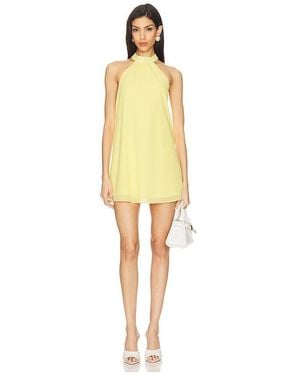 MORE TO COME Calanthe Mini Dress - Yellow