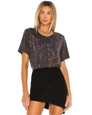 Michael Lauren Roman Boyfriend Tee - Black