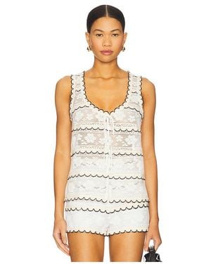Show Me Your Mumu Take It Easy タンクトップ - ホワイト