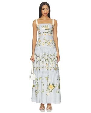 Agua Bendita Lima Valle Dress - White