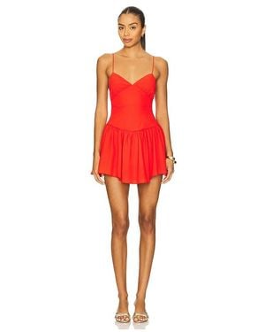 MORE TO COME Daphne Mini Dress - Red