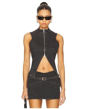 BY.DYLN X Revolve Hadley Top - Black