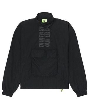 Supervsn Anorak S-Grid - Schwarz