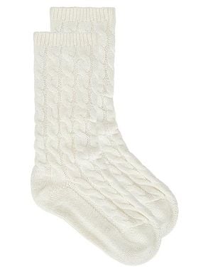 Eberjey Calcetin Cosy En Talla - Blanco