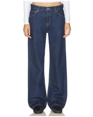 EB DENIM Jeans Mid Rise Baggy - Blau
