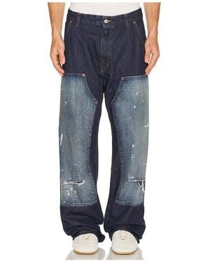 MM6 by Maison Margiela Pants 5 Pockets - Blue