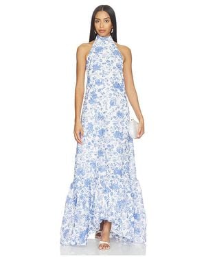 Elliatt Elin Halter Gown - Blue