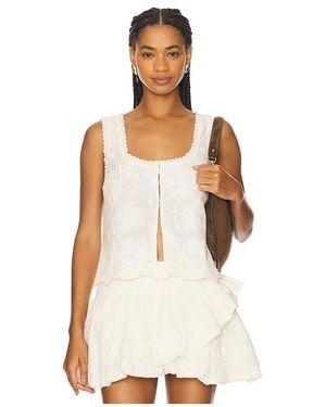 Tularosa Jenna Top - White