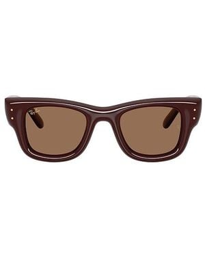 Ray-Ban Sonnenbrille Wayfarer - Braun