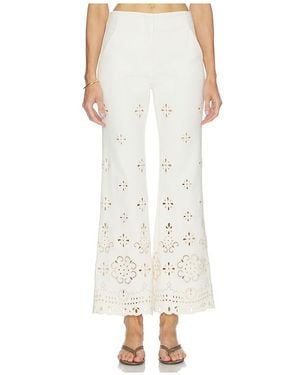 Veronica Beard Pantalón Komi En Color Blanco Talla (También En 2, 4, 8)