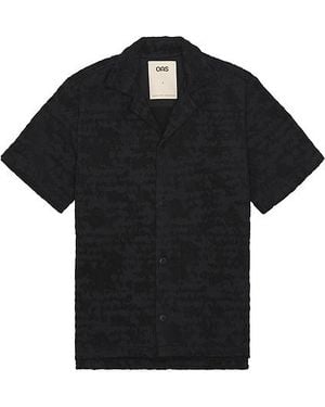 Oas Hemd Night Lagoon - Schwarz