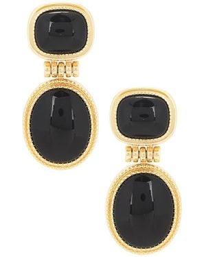 Luv Aj Midnight Mesa Drop Studs - Black