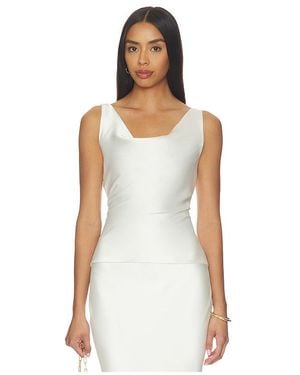 Norma Kamali Maria Top - White