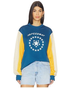 Araminta James Speedway Long Sleeve Tee - Blue