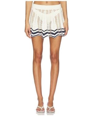 MY BEACHY SIDE Amie Hand-Crocheted Skirt - Multicolour