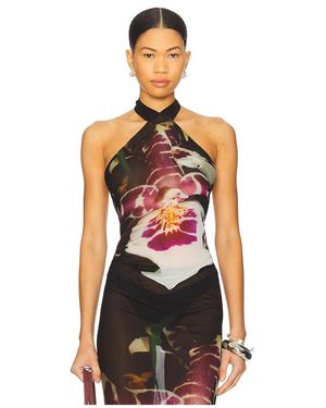 1XBLUE Diamond Top - Black