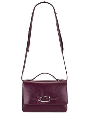 BY FAR Nara Top Handle Bag - Purple
