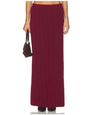 4th & Reckless Dalia Skirt - Red