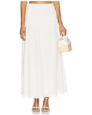 Lovers + Friends Alessia Maxi Skirt - White