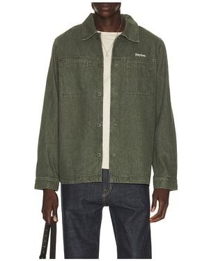 Rhythm Harlan Long Sleeve Shirt - Green