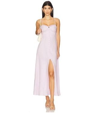 LoveShackFancy Kleid Linella - Weiß