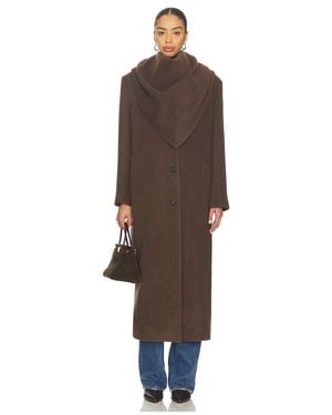 THE GARMENT Clooney Man Coat & Scarf - Brown