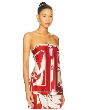 Seven Wonders Trägerloses Top Arlette - Rot
