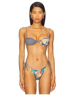 YELLOW THE LABEL Lane Bikini Top - Orange