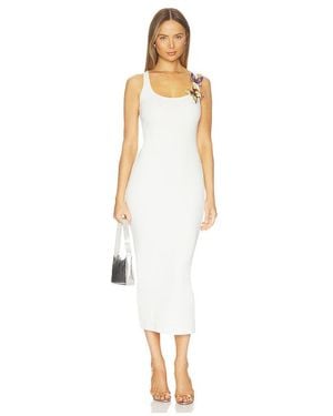 Blumarine Kleid Butterfly - Weiß