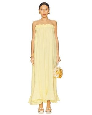 Show Me Your Mumu Around The World Maxi Dress - Metallic