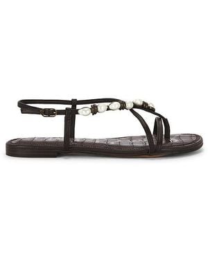 Sam Edelman SANDALES CALLA en Brown - Noir