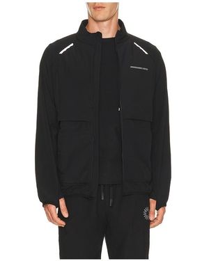 Paradise Zero Padded Front Zip Jacket - Black