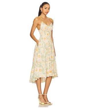 Free People Hanson Apron Midi Dress | Lyst