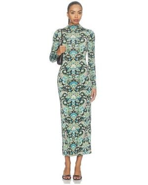MISA Los Angles Mitra Dress - Green