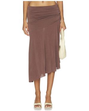 Nia Gioele Skirt - Brown