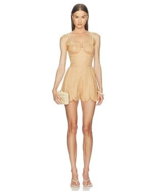 AZULU Coral Romper - Natural