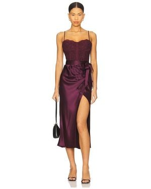 Cami NYC Tricia Corset Dress - Red