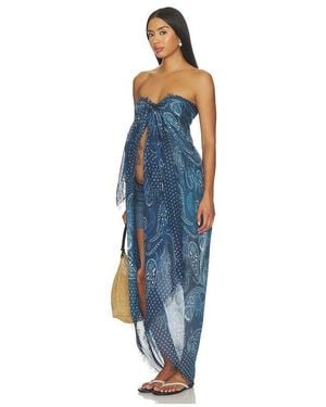 BUMPSUIT X Spell Travel Scarf - Blue