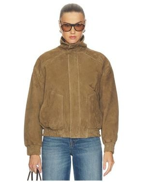 GRLFRND Gracio Bomber Jacket - Natural