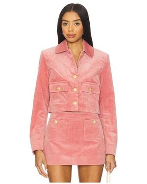 LoveShackFancy Aylin Jacket - Pink