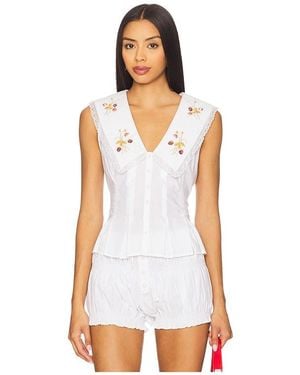 LPA Evelyn Top - White