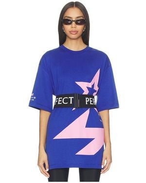 Perfect Moment Oversized Logo Tshirt - Blue