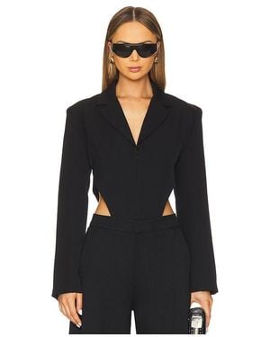 NonChalant Label Davina Bodysuit - Black