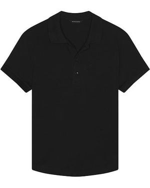 Monfrere Poloshirt Pierce Noir - Schwarz