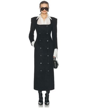 Helsa The Hourglass Coat - Black