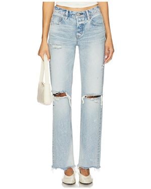 Moussy Gerade Odessa - Blau